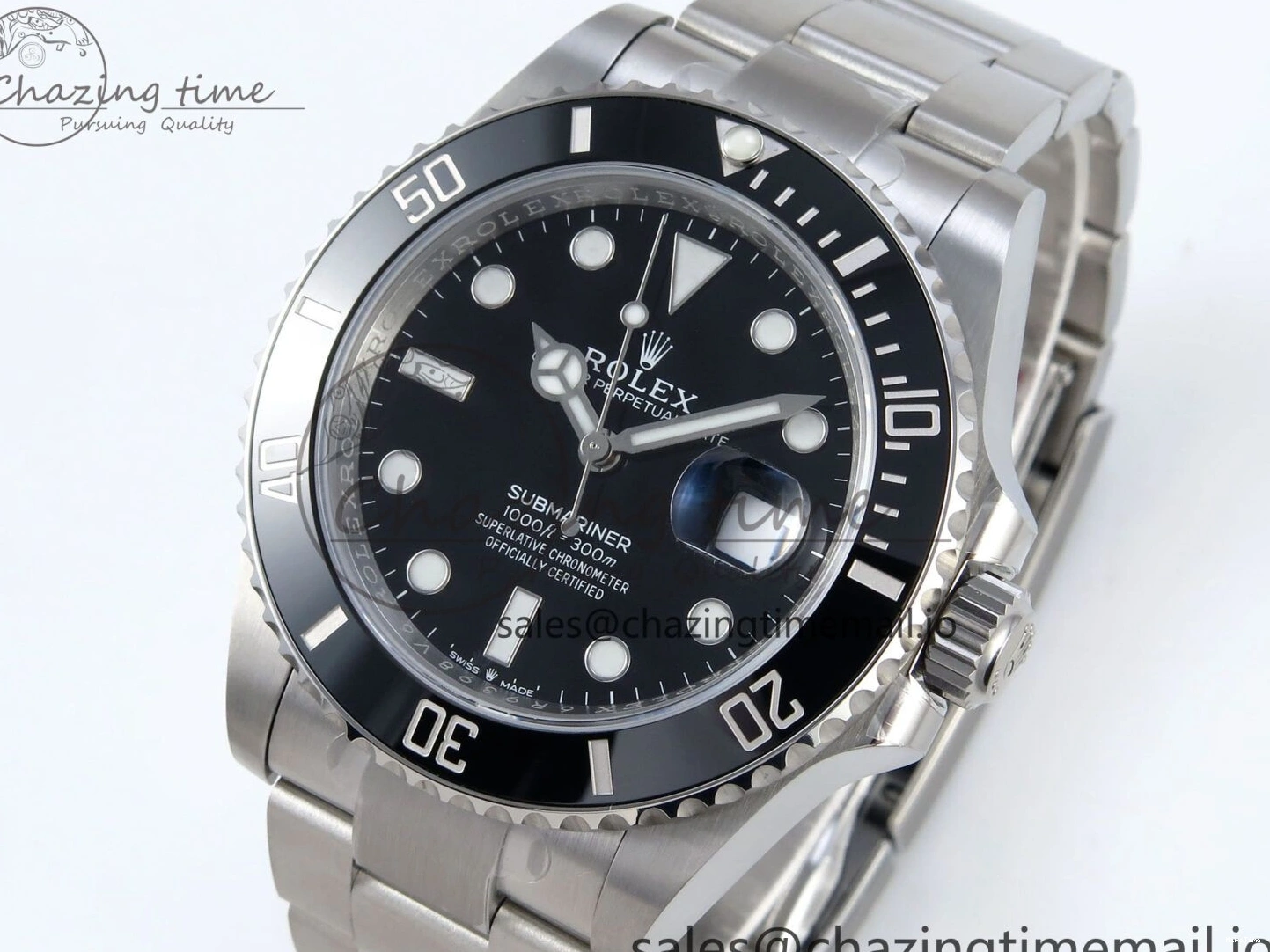 MiroTime 0204 Affordable Submariner 41mm 126610 LN SS ARF 1:1 Best Edition Steel Black Dial 904L SS Oyster Bracelet SH 362